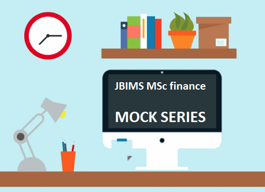 JBIMS MSc finance mock series